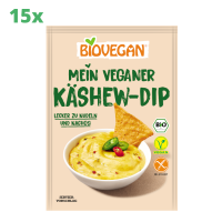 15x Biovegan Mein Veganer Käshew Dip 37,5 g