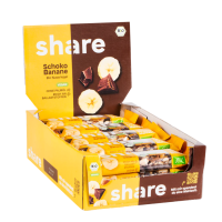 15x Bio share Riegel Schoko Banane 35 g