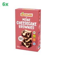 6x Biovegan Meine Cheesecake Brownies 480 g