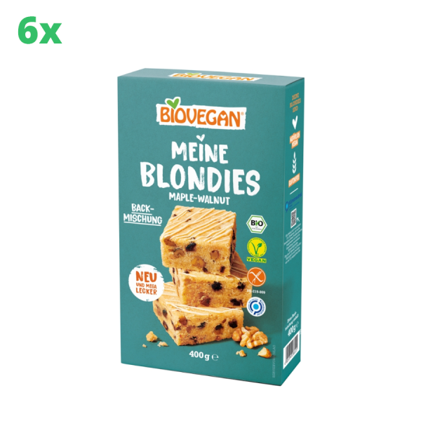 6x Biovegan Meine Blondies 400 g