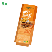 5x Veggyness Vegane Bratwurst 200 g