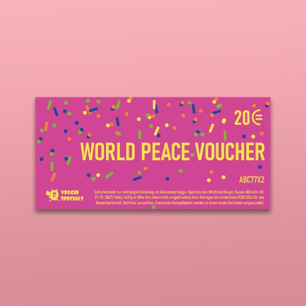 Gutschein »World Peace Voucher«